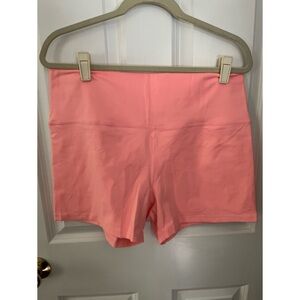 Aerie Pink Bike Shorts with High-Rise Waistband